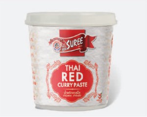 RestoMarket - PASTA DE CURRY ROJO SUREE POTE 400 GR